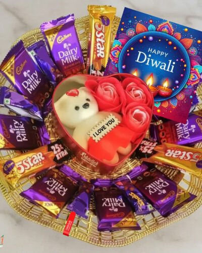 OddClick Premium Diwali Gift for Husband and wife boyfriend gift, gift for girls set Paper Gift Box (Multicolor)