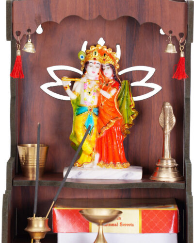King Decore smart temple modern temple light Engineered Wood Home Temple (Height: 30, DIY(Do-It-Yourself))