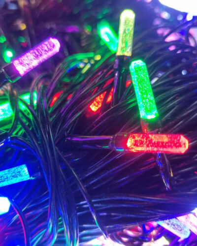 Mooch Villa 200 LEDs 40 m Multicolor Color Changing String Rice Lights (Pack of 1)