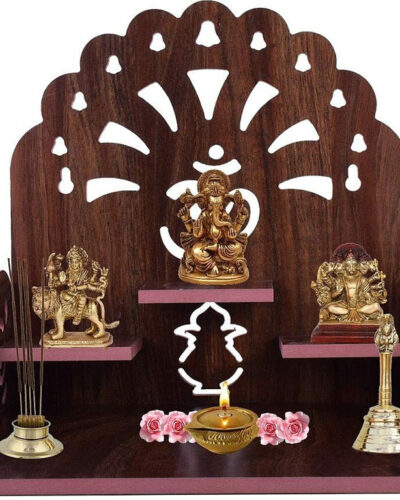 Gojeeva Engineered Wood Home Temple (Height: 23, DIY(Do-It-Yourself))