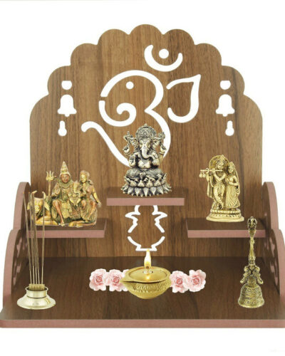 YIXT smart temple temple modern temple light temple Engineered Wood Home Temple Engineered Wood Home Temple (Height: 28, DIY(Do-It-Yourself))