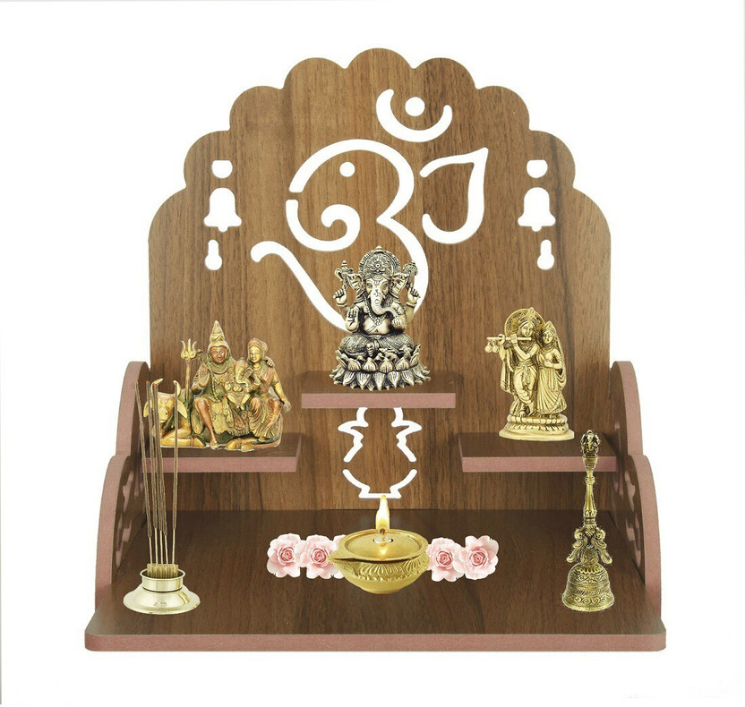 YIXT smart temple temple modern temple light temple Engineered Wood Home Temple Engineered Wood Home Temple (Height: 28, DIY(Do-It-Yourself))