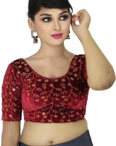Round Neck Women Blouse