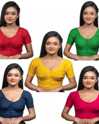 Round Neck Women Blouse