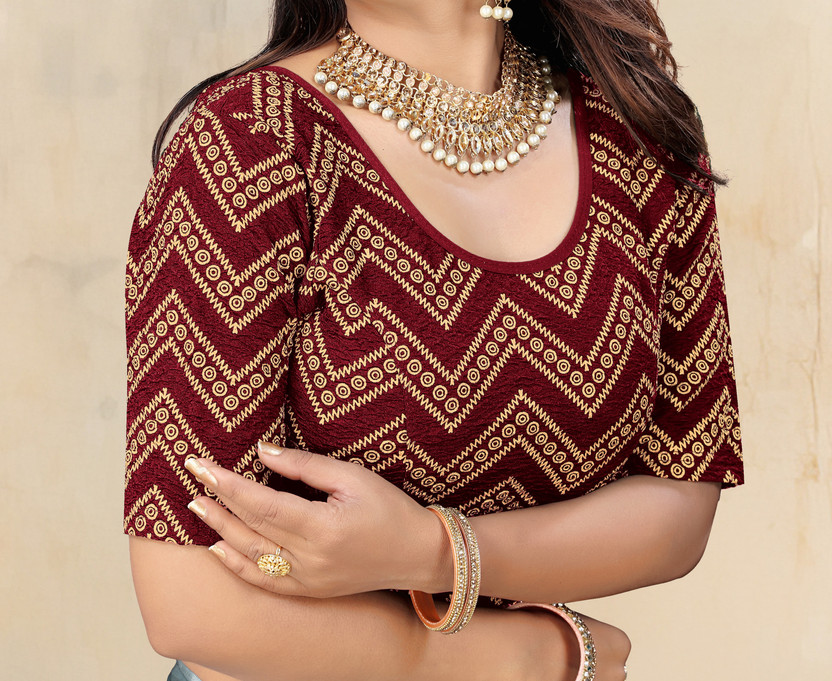 Round Neck Women Blouse