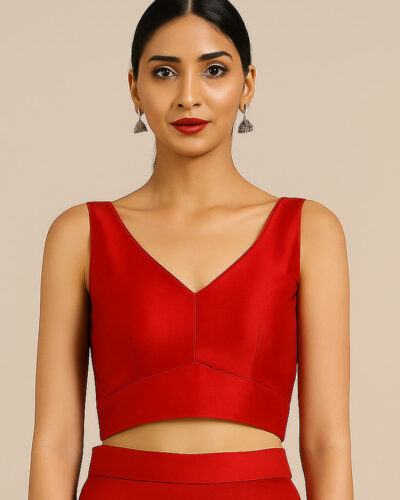 V-Neck Women Blouse