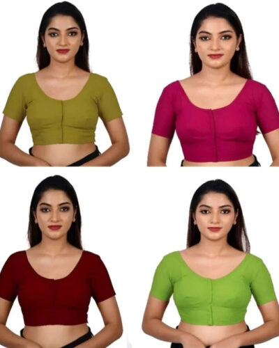 U-Neck Women Blouse