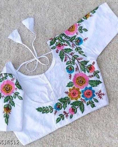 Round Neck Women Blouse
