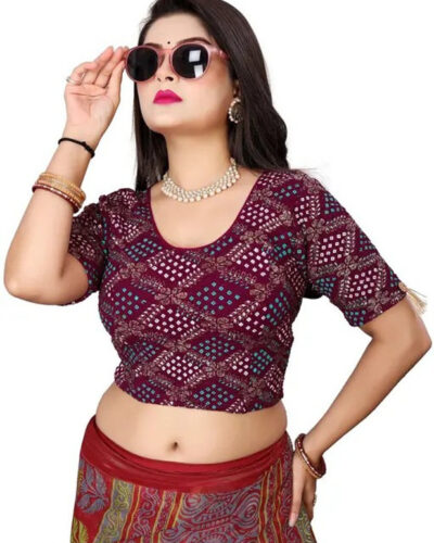 Round Neck Women Blouse
