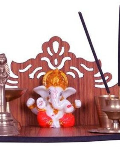 King Decore god stage temple , stage temple small temple,modren temple Engineered Wood Home Temple (Height: 16, DIY(Do-It-Yourself))