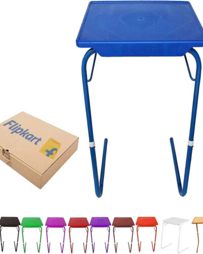 sai praseeda AdjustableTableMateLaptop,KidStudyTableUtilityTableMultiPurposeTableBLUEColor Plastic Portable Laptop Table (Finish Color - BLUE, DIY(Do-It-Yourself))