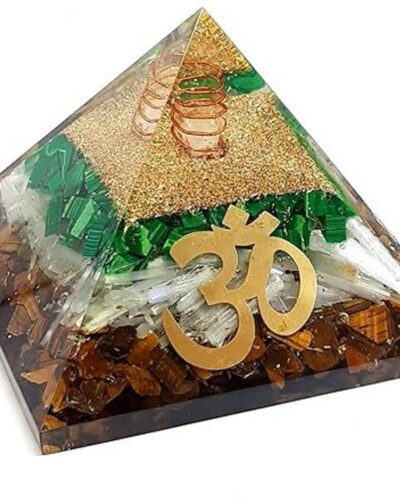 Swasstik Crystal Products Decorative Showpiece - 7 cm (Crystal, Brown, White, Dark Green, Gold)
