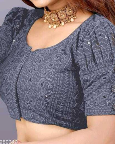 Round Neck Women Blouse