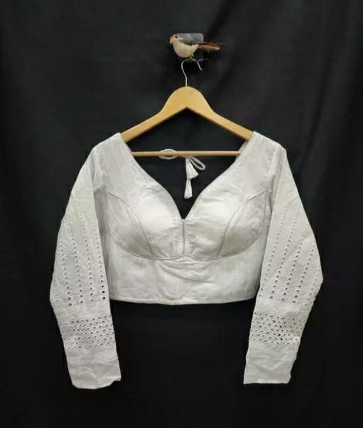Round Neck Women Blouse