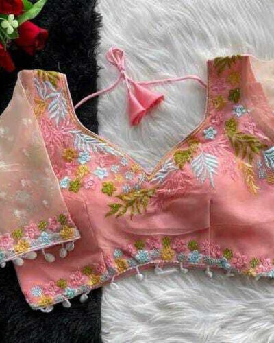 Round Neck Women Blouse