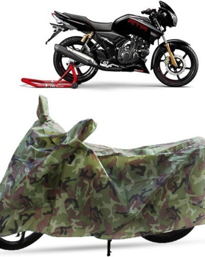 DgTrendz Two Wheeler Cover for TVS (Apache RTR 180, Multicolor)