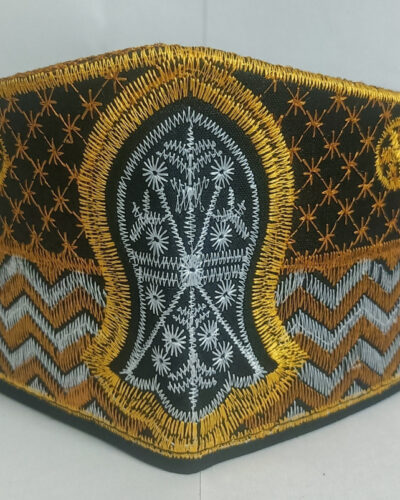 Embroidered, Woven Prayer Cap