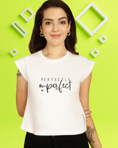 Women Graphic Print Round Neck Pure Cotton Black T-Shirt