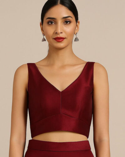 V-Neck Women Blouse