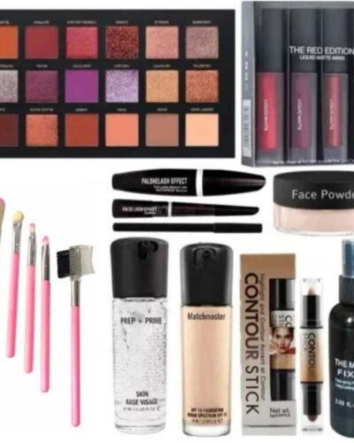 GLOW IT New Professional Combo Bridal Beauty Makeup Set For Women & Girls (Pack of 9)