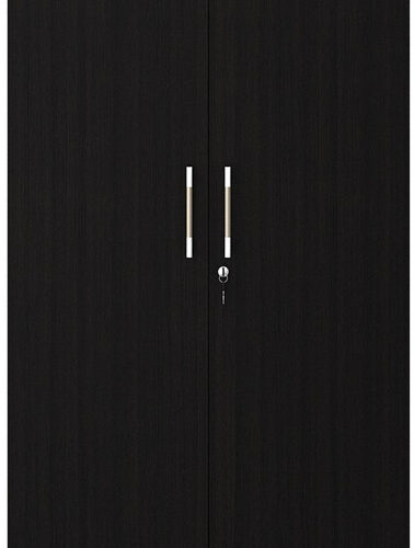 SPACEWOOD Engineered Wood 2 Door Wardrobe (Finish Color - NATURAL WENGE, Knock Down)