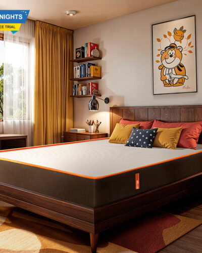 Sleepyhead Original - BodyIQ Orthopedic Memory Foam 5 inch Single High Density (HD) Foam Mattress (L x W: 75 inch x 35 inch)