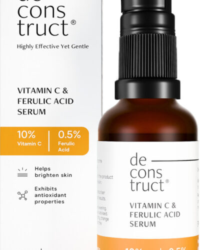 deconstruct Vitamin C Face Serum | Non-Irritating, Non-Sticky | Brightens & Evens Tone (30 ml)