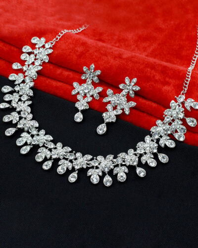 Alloy Gold-plated Silver Jewel Set (Pack of 1)