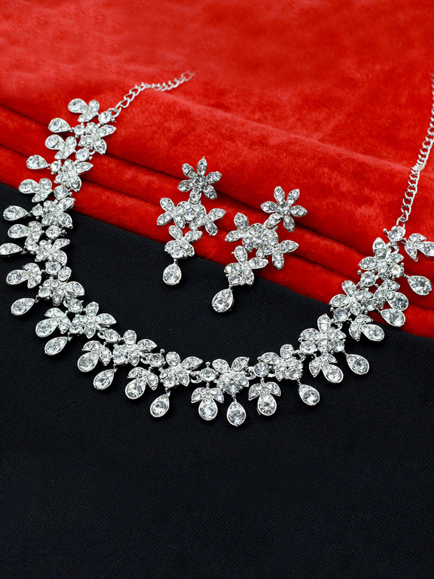 Alloy Gold-plated Silver Jewel Set (Pack of 1)