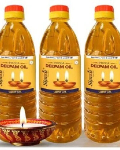 Shivaji Pure Pooja Til Oil, Smoke-Free Sesame Oil for Light diyas,Havans, Festival, Home (1350 ml)