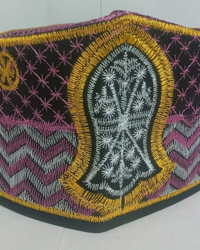 Embroidered, Woven Prayer Cap