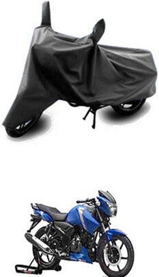 Wadhwa Creations Two Wheeler Cover for TVS (Grey)